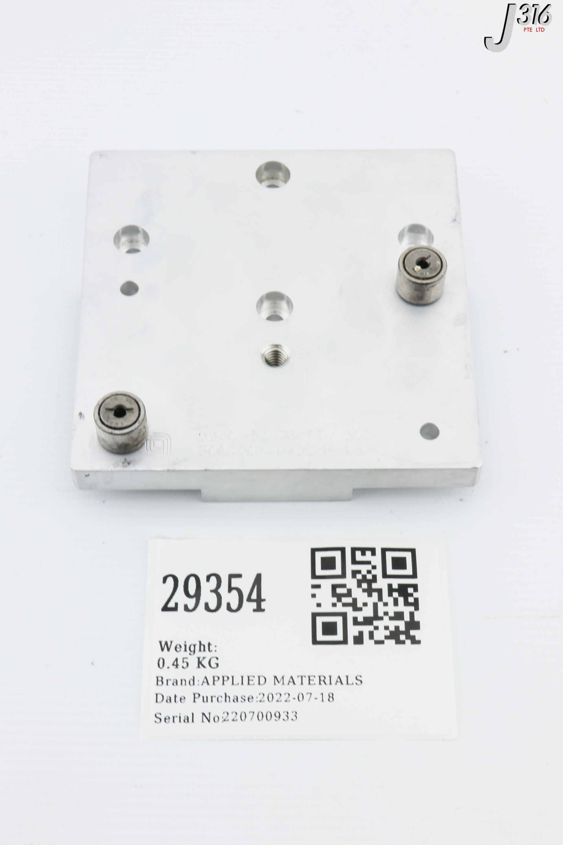 F 29354 APPLIED MATERIALS BIAS MATCH MOUNTING, LEFT SIDE, 300MM HD